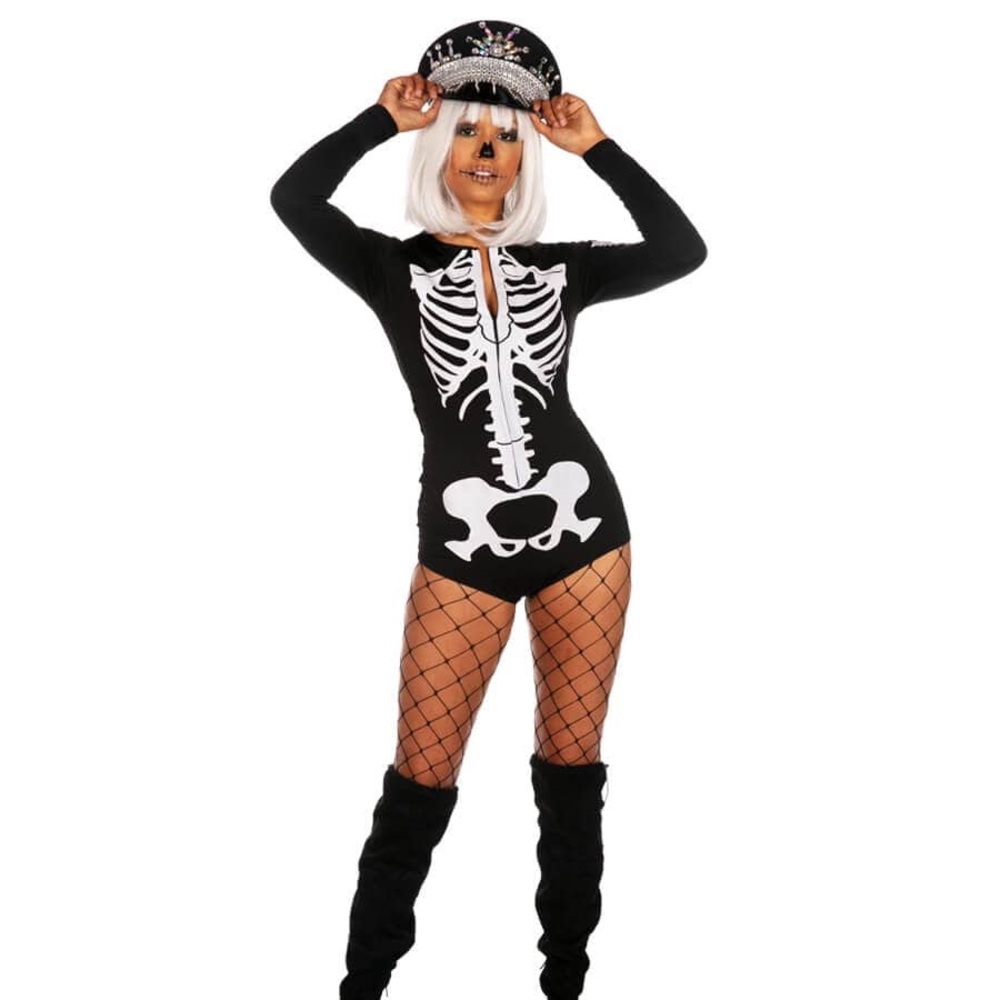 Tipsy Elves Skeleton Bodysuit
